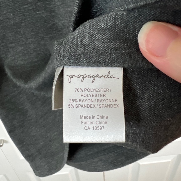 PROPAGANDA Gray Pencil Skirt XS - Picture 4 of 5